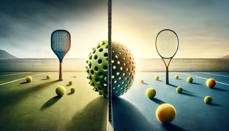 What is the difference between pickleball and tennis? Exploring the Key Differences and Similarities
